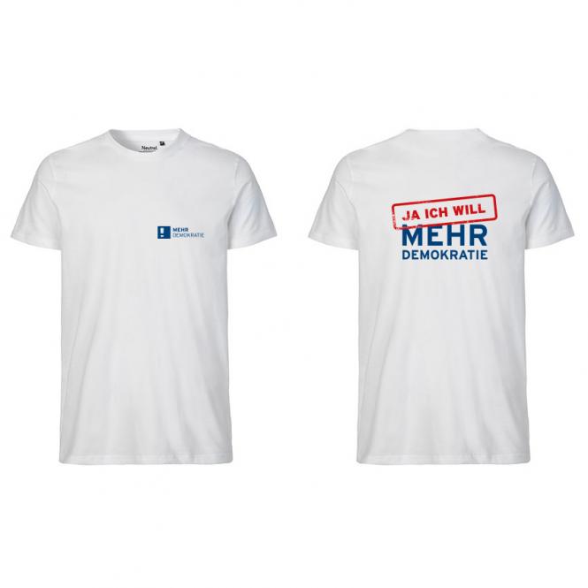 T-Shirt JA ICH WILL MEHR DEMOKRATIE 