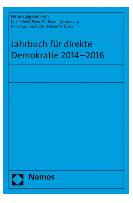 Jahrbuch für direkte Demokratie 2014-2016 